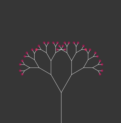Fractal Trees - Object-Oriented